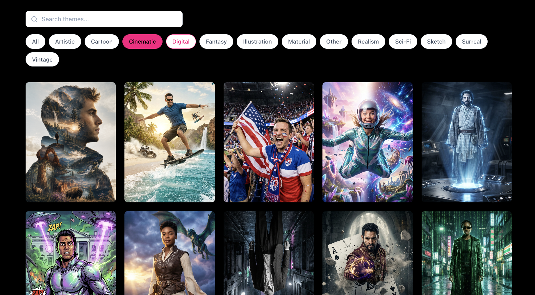 Same widget with the accent color changed to Flashbulb pink, matching the site's brand.